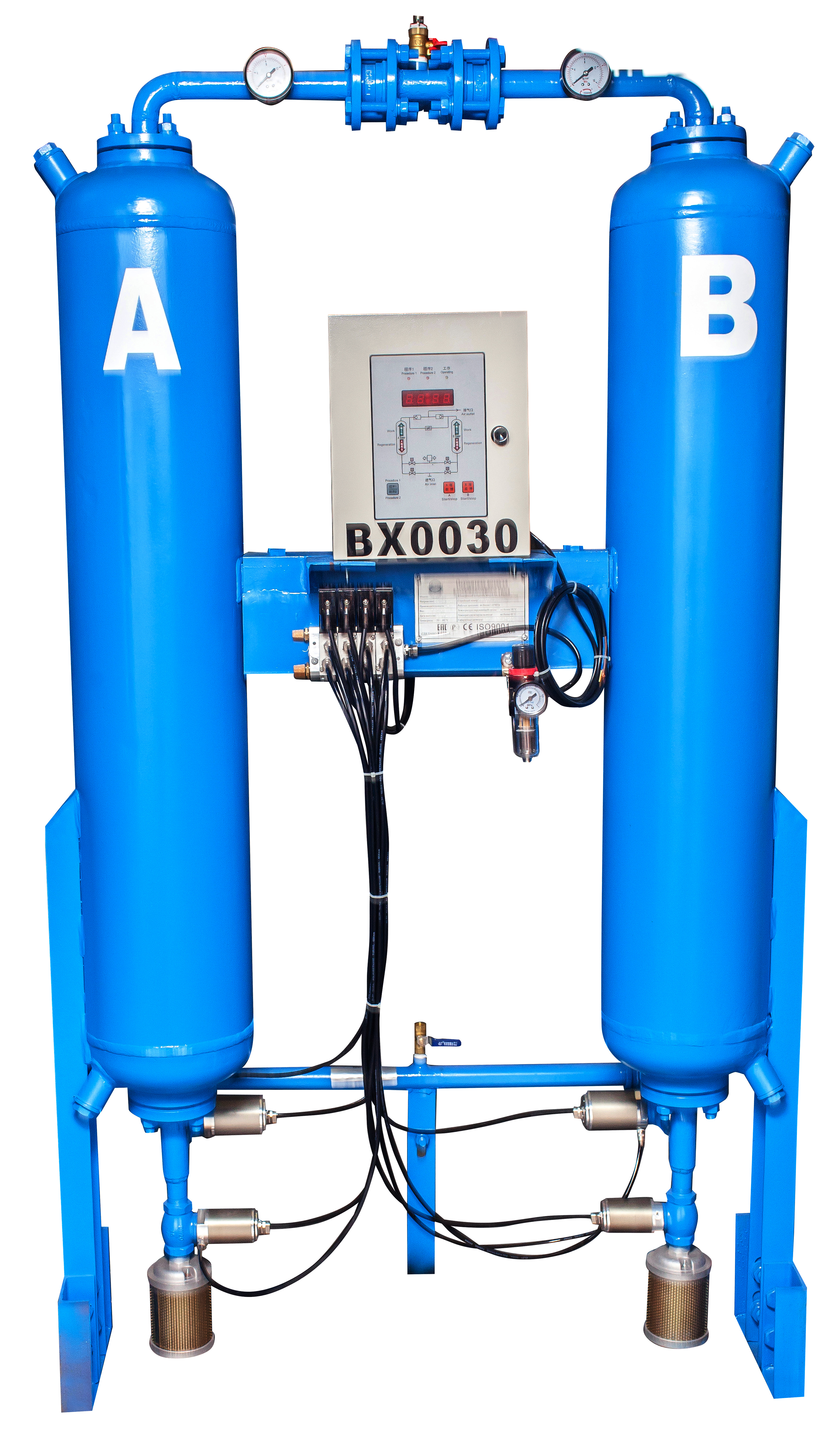 Осушитель воздуха адсорбционного типа Magnus BX0030-10 бар в Сочи