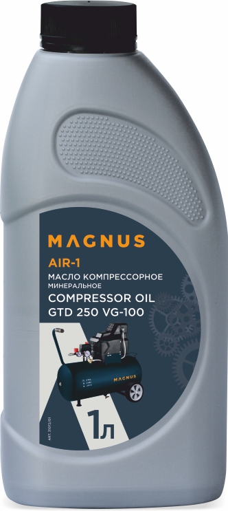 Масло компрессорное MAGNUS OIL COMPRESSOR-1, 1 л в Сочи